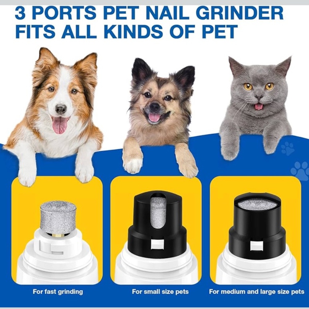 Bonve Pet Nail Grinder Dog/Cat Grooming Trimmer.  New - Picture 4 of 5